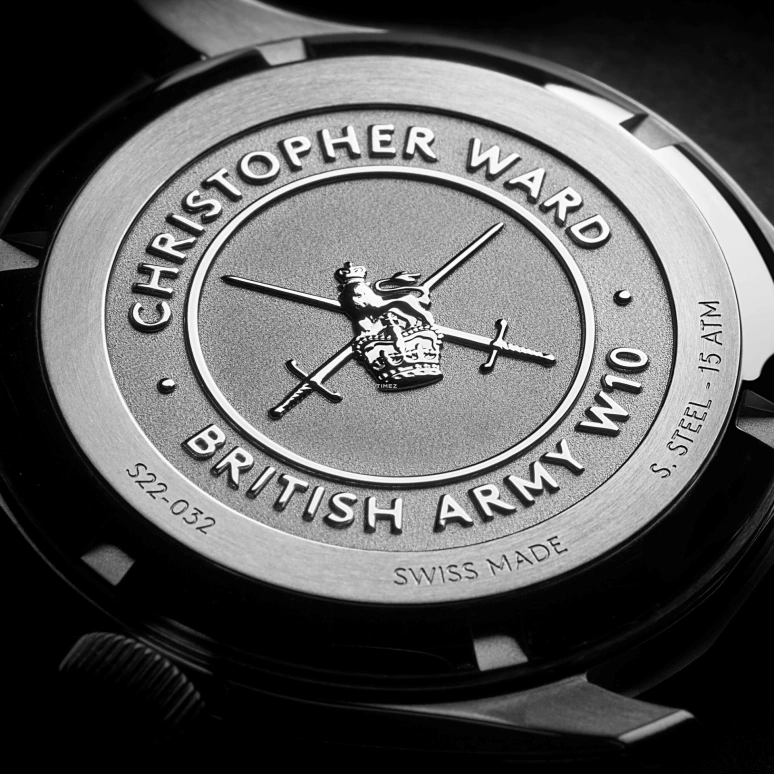 Christopher Ward,C65 38mm,38mm,Stainless Steel,Black,Automatic,38hours,Sapphire,Crystal Glass,C65,C65-38A3H3-S00K0-WC