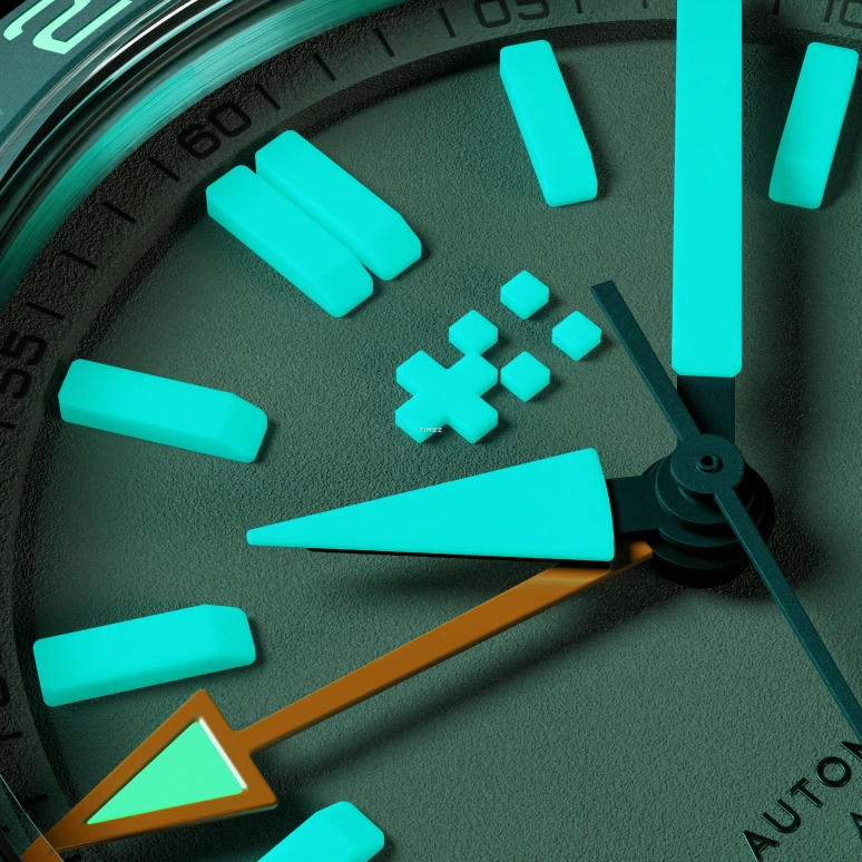 Christopher Ward,C63 41mm,41mm,Stainless Steel,Ceramic,Khaki Green,Automatic,Day,Dule Time,C63,C63-41AGM4-S0KV0-B0