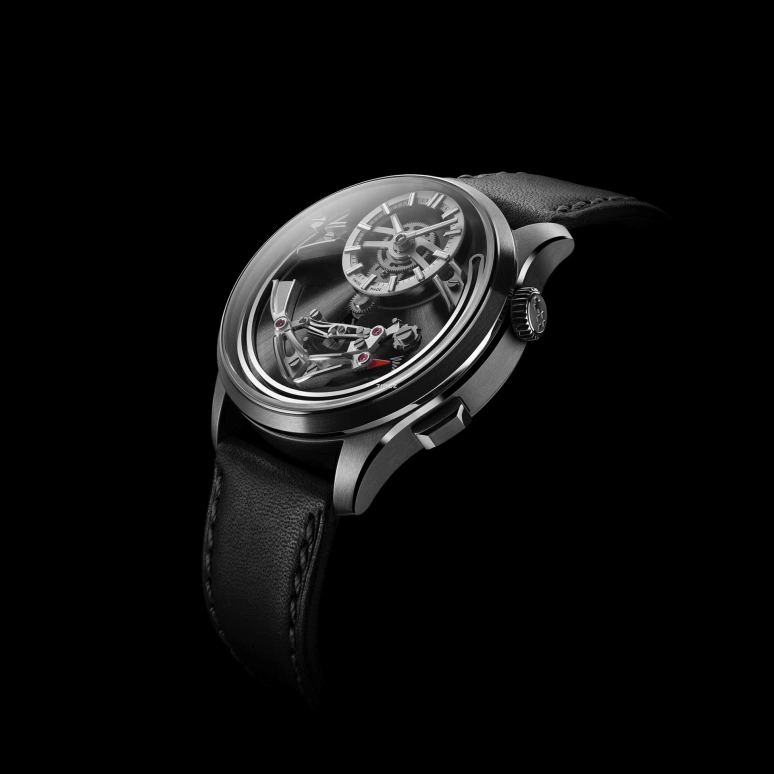 Christopher Ward,C1 41mm,41mm,Titanium,Black,Automatic,Hour Strike,Function Selector,C01,C01-41APT0-T00K0-B0