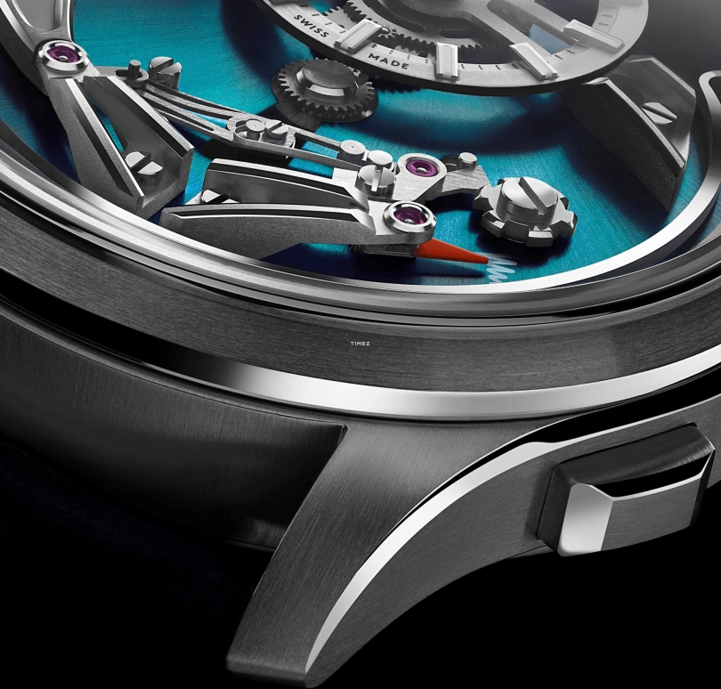 Christopher Ward,C1 41mm,41mm,Titanium,Blue,Automatic,Repeater,38hours,C01,C01-41APT2-T00B3-B1