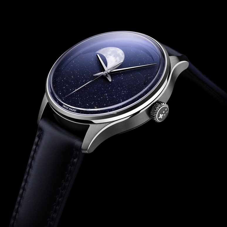 Christopher Ward,C1 40.50mm,40.50mm,Stainless Steel,Blue,Automatic,Moonphase,38hours,C01,C01-40AMP2-S00B0-MB