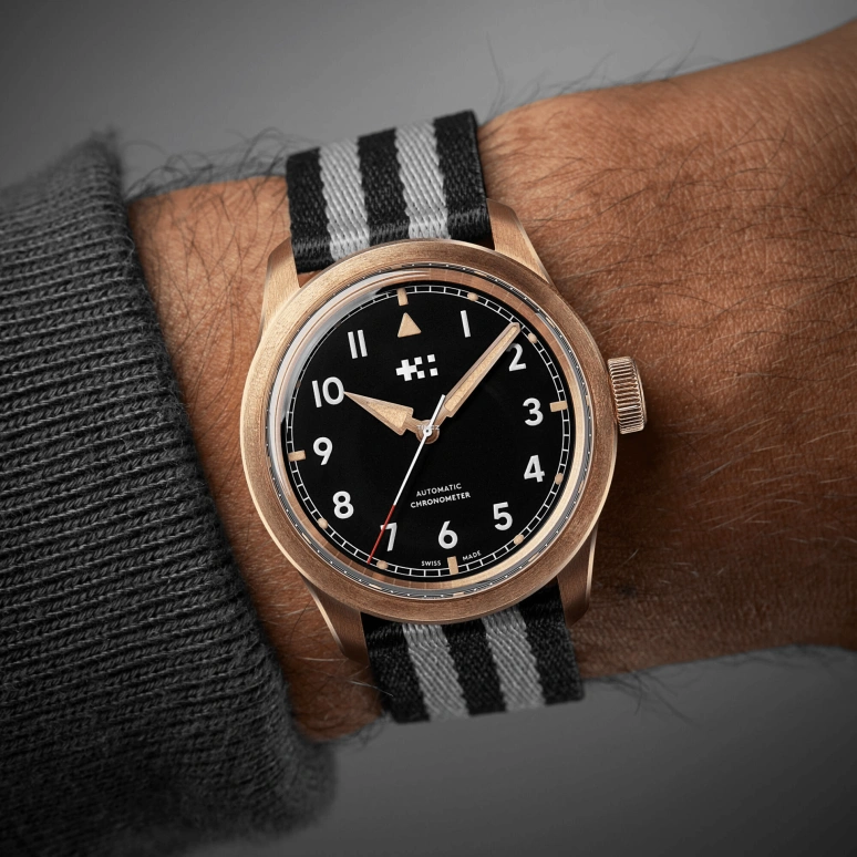 Christopher Ward,C65 38mm,38mm,Bronze,Black,Automatic,38hours,Sapphire,Crystal Glass,C65,C65-38A3H3-B00K0-TKG