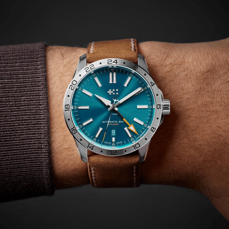 Christopher Ward,C63 39mm,39mm,Stainless Steel,Blue,Automatic,Day,Dule Time,C63,C63-39AGM3-S00B4-VC