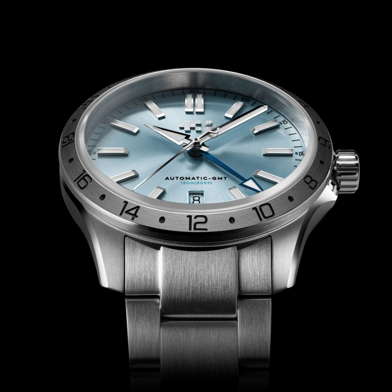 Christopher Ward,C60 39mm,39mm,Stainless Steel,Blue,Automatic,Day,Dule Time,C63,C63-39AGM3-S00B5-B1