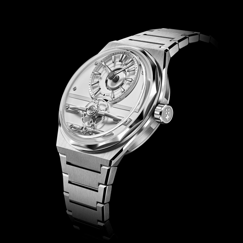Christopher Ward,The C12 Loco 41mm,41mm,Stainless Steel,White,Handwound,Tourbillon,144hours,C12,C12-41H6D1-S00W0-B0