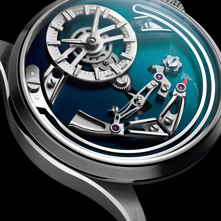 Christopher Ward,C1 41mm,41mm,Titanium,Blue,Automatic,Repeater,38hours,C01,C01-41APT2-T00B3-RB