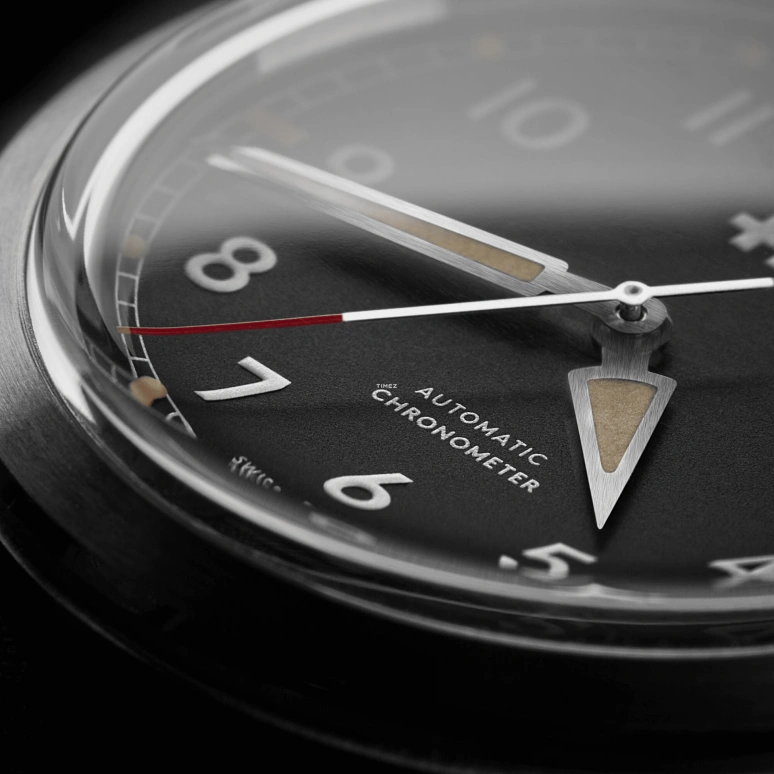 Christopher Ward,C65 38mm,38mm,Stainless Steel,Black,Automatic,38hours,Sapphire,Crystal Glass,C65,C65-38A3H3-S00K0-WC