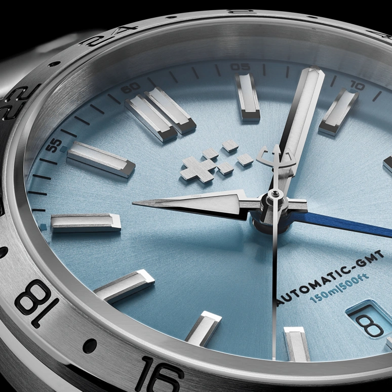 Christopher Ward,C60 39mm,39mm,Stainless Steel,Blue,Automatic,Day,Dule Time,C63,C63-39AGM3-S00B5-B0