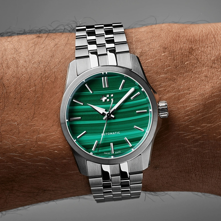 Christopher Ward,C63 36mm,36mm,Stainless Steel,Green,Automatic,38hours,Sapphire,Crystal Glass,C63,C63-36A3H1-S00V0-B1