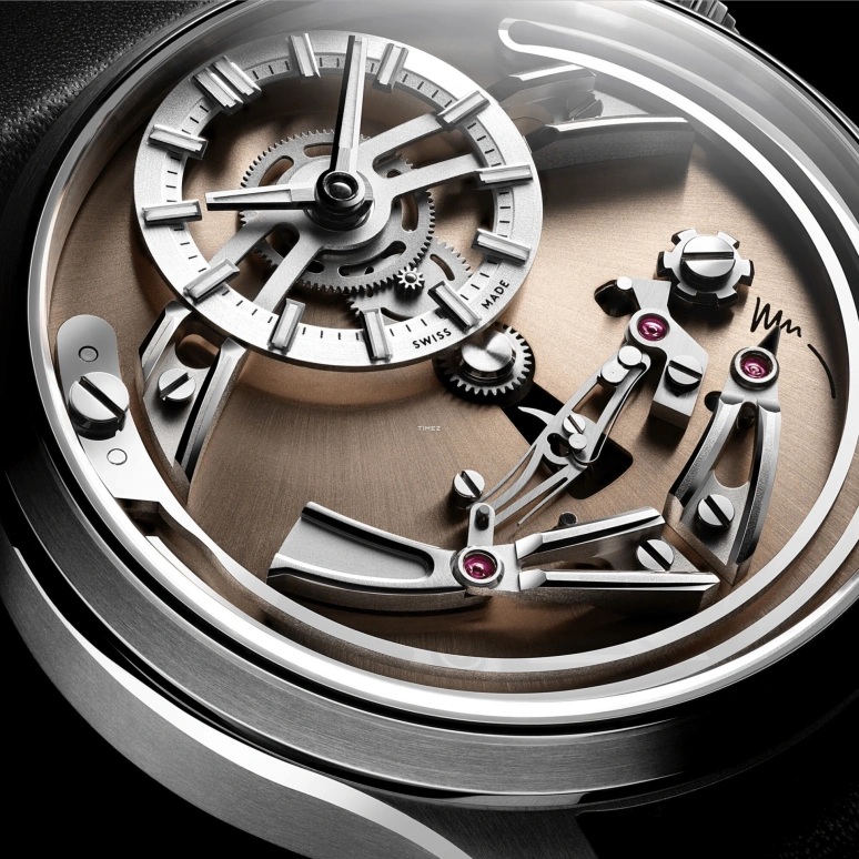 Christopher Ward,C1 41mm,41mm,Titanium,Sand,Skeleton,Automatic,Petite Sonnerie,38hours,C01,C01-41APT2-T00A0-VT