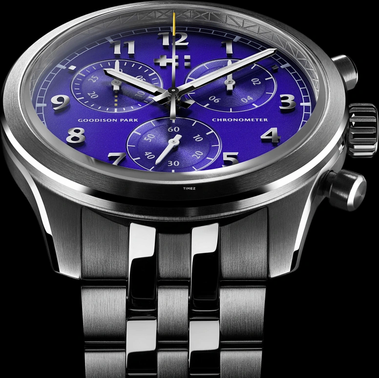 Christopher Ward,C63 39mm,39mm,Stainless Steel,Blue,Quartz,Chronograph,27740hours,C63,C63-39QCC3-S00B0-B1