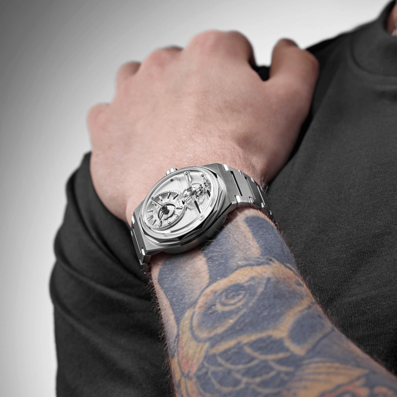 Christopher Ward,The C12 Loco 41mm,41mm,Stainless Steel,White,Handwound,Tourbillon,144hours,C12,C12-41H6D1-S00W0-B0