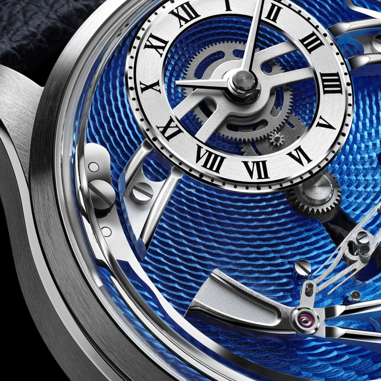 Christopher Ward,C1 41mm,41mm,Titanium,Blue,Automatic,Hour Strike,Function Selector,C01,C01-41APT3-T00B0-B1