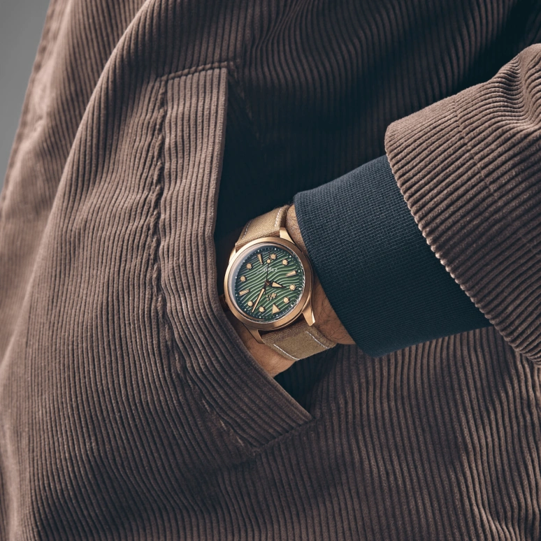 Christopher Ward,C65 38mm,38mm,Bronze,Green,Automatic,38hours,Sapphire,Crystal Glass,C65,C65-38C3H4-B00V0-WC