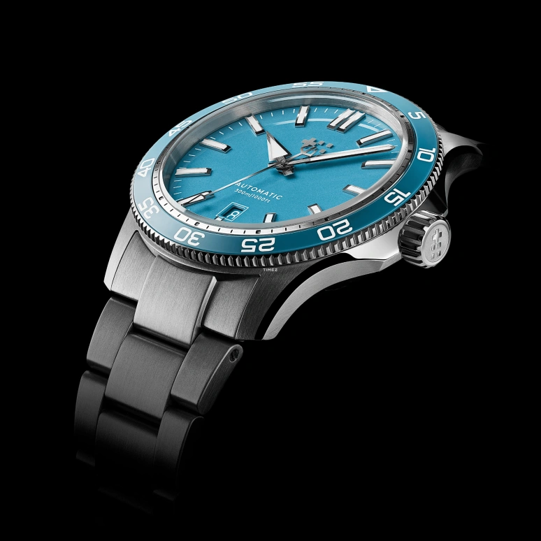 Christopher Ward,C60 40mm,40mm,Stainless Steel,Blue,Automatic,Day,38hours,C60,C60-40ADA31S0BB2-B0