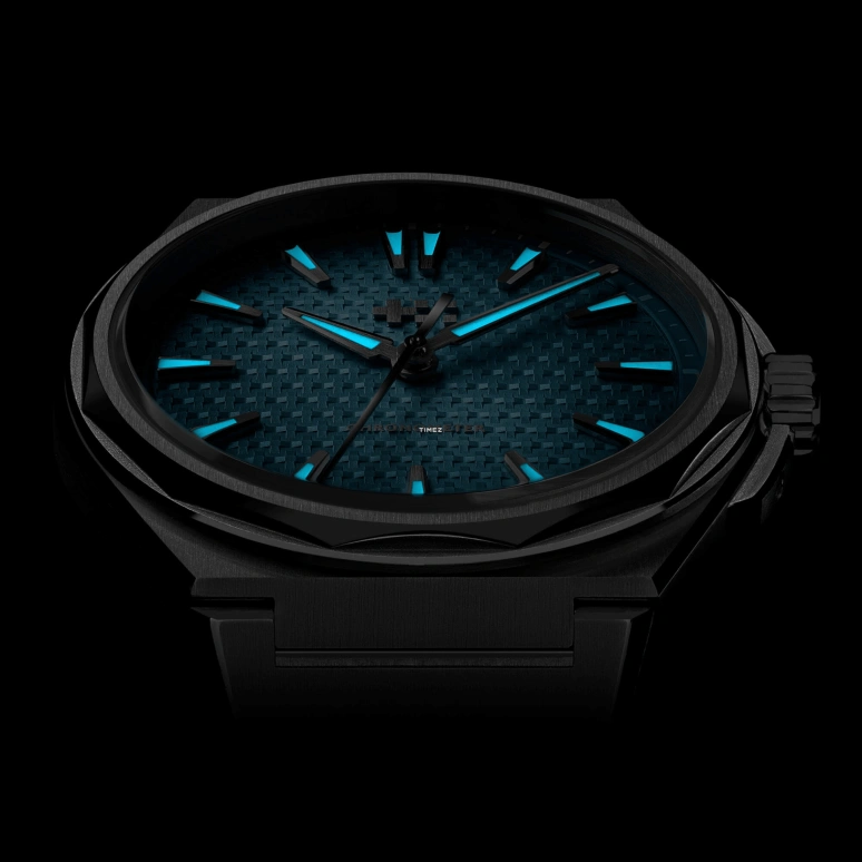 Christopher Ward,The Twelve 36mm,36mm,Titanium,Blue,Automatic,38hours,Sapphire,Crystal Glass,C12,C12-36AHC1-T00B0-RK