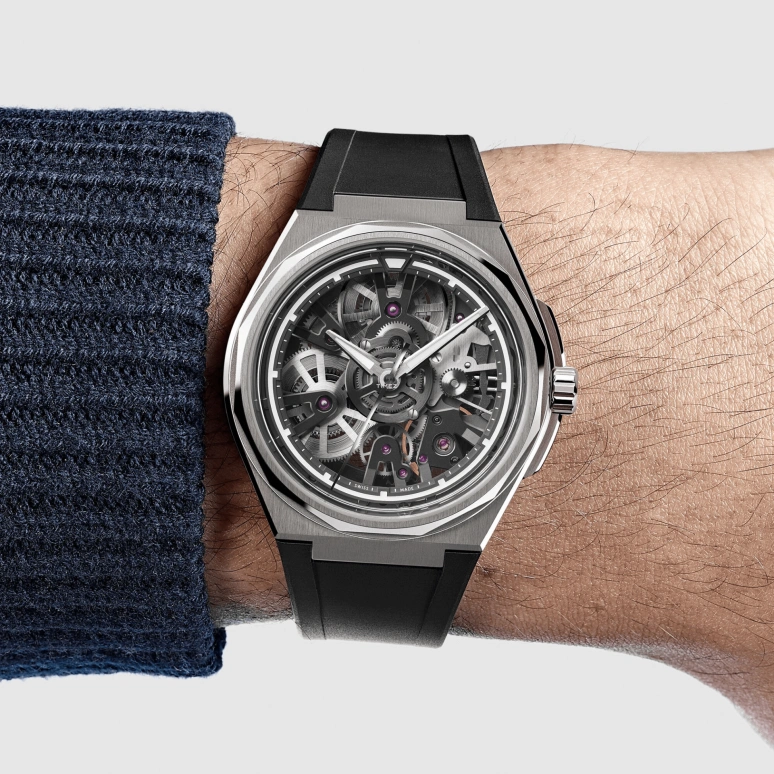 Christopher Ward,The Twelve 41mm,41mm,Titanium,Black,Skeleton,Automatic,120hours,In-house Caliber,C12,C12-41A5D1-T00K0-RK
