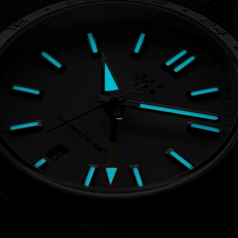 Christopher Ward,C63 39mm,39mm,Stainless Steel,White,Automatic,Day,Dule Time,C63,C63-39AGM3-S00W2-VC