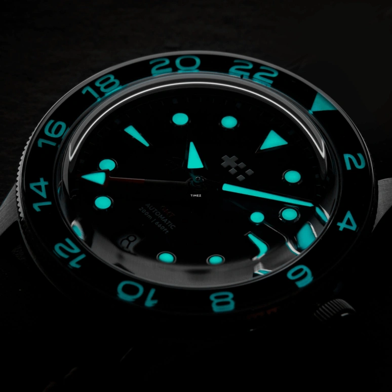 Christopher Ward,C65 41mm,41mm,Stainless Steel,Black,Automatic,Day,Dule Time,C65,C65-41AGM2-S0KK1-B0