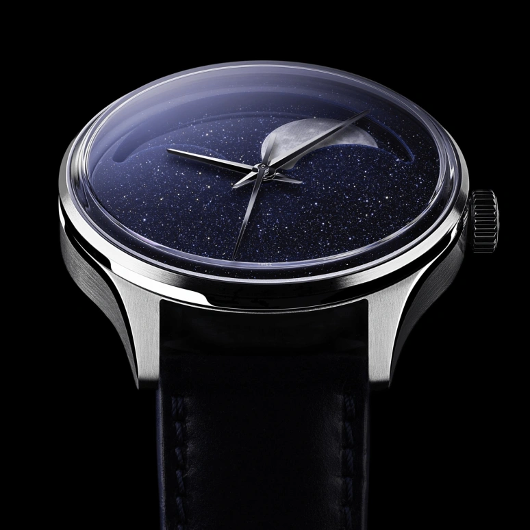 Christopher Ward,C1 40.50mm,40.50mm,Stainless Steel,Blue,Automatic,Moonphase,38hours,C01,C01-40AMP2-S00B0-MB