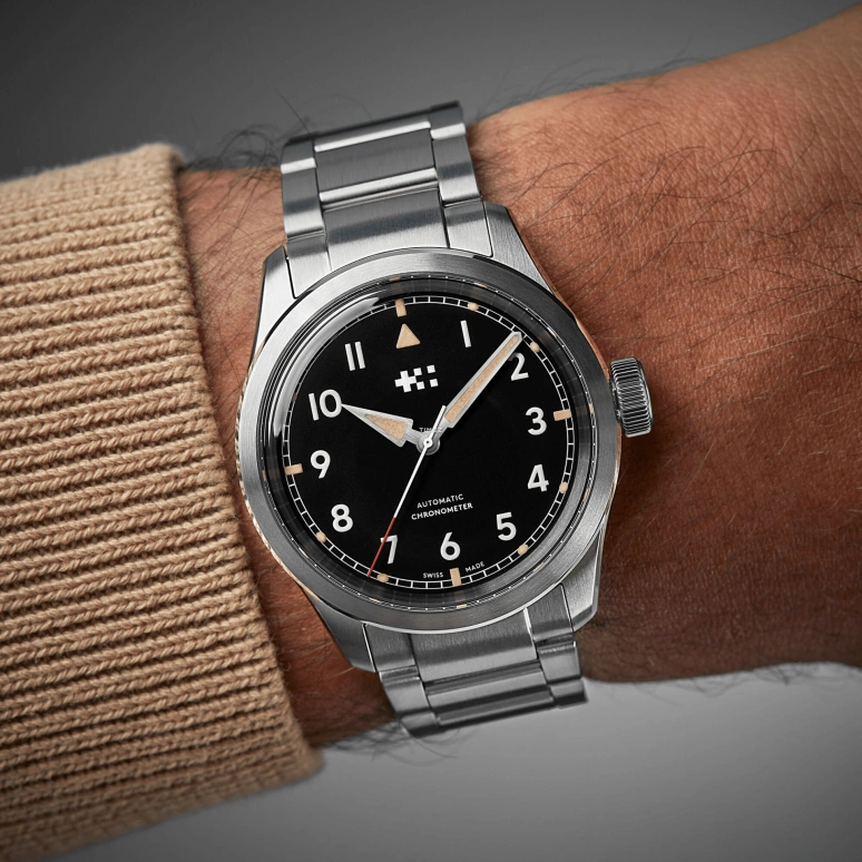 Christopher Ward,C65 38mm,38mm,Stainless Steel,Black,Automatic,38hours,Sapphire,Crystal Glass,C65,C65-38A3H3-S00K0-B0