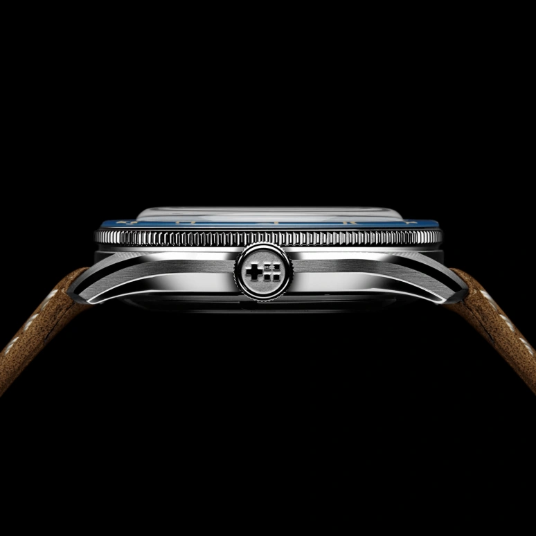 Christopher Ward,C65 41mm,41mm,Stainless Steel,Cream,Automatic,Day,Dule Time,C65,C65-41AGM2-S0BE1-VC