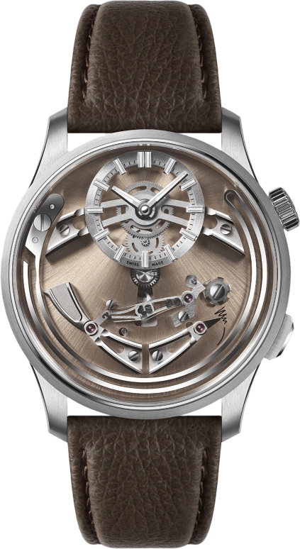 Christopher Ward,C1 41mm,41mm,Titanium,Salmon,Automatic,Hour Strike,Function Selector,C01,C01-41APT0-T00A0-MT