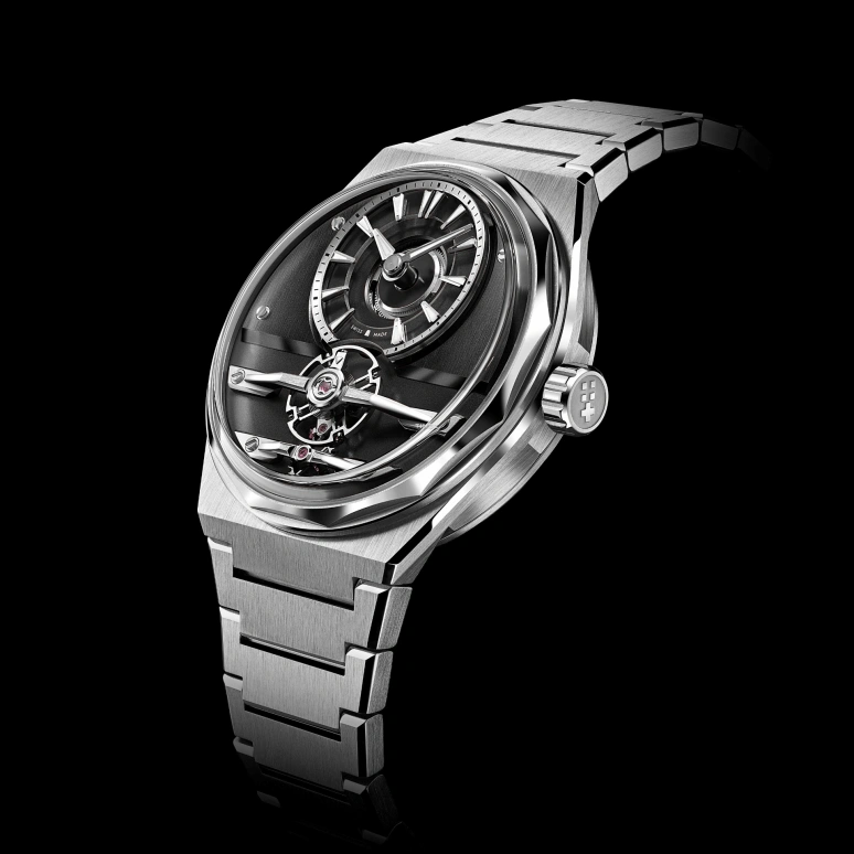 Christopher Ward,The C12 Loco 41mm,41mm,Stainless Steel,Black,Handwound,Tourbillon,144hours,C12,C12-41H6D1-S00K0-B0