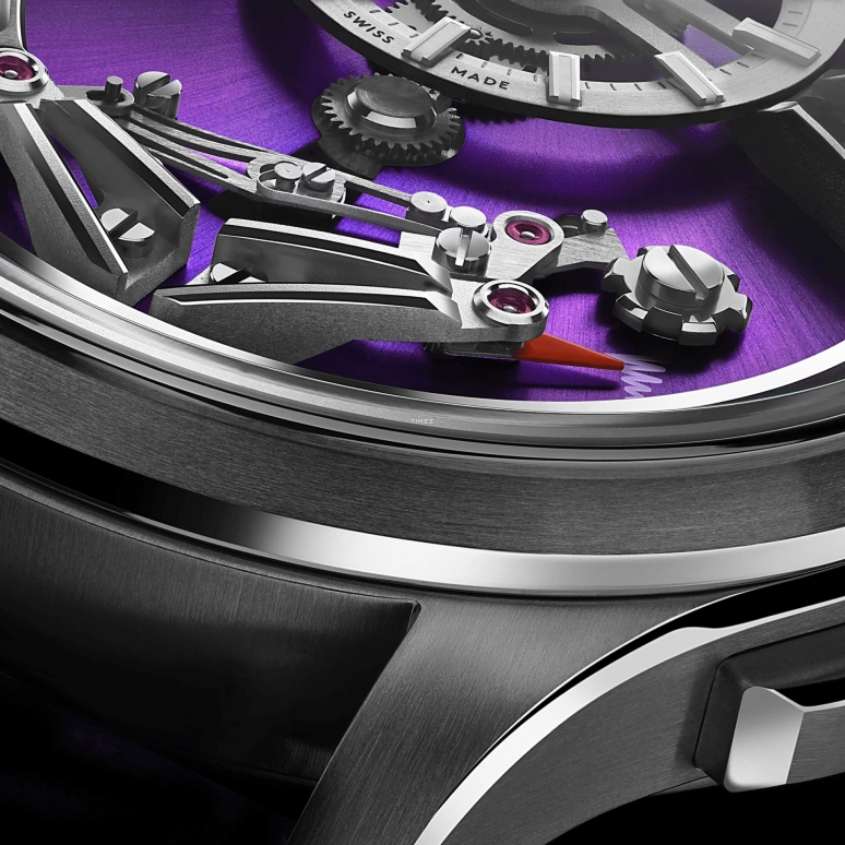 Christopher Ward,C1 41mm,41mm,Titanium,Purple,Automatic,Hour Strike,Function Selector,C01,C01-41APT0-T00P0-MK