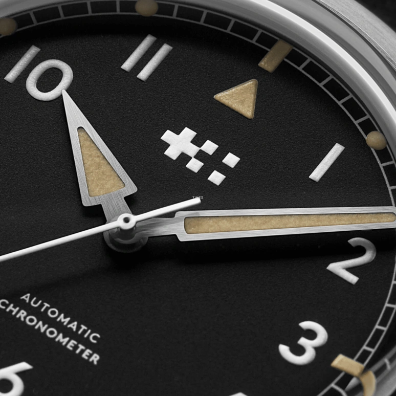 Christopher Ward,C65 38mm,38mm,Stainless Steel,Black,Automatic,38hours,Sapphire,Crystal Glass,C65,C65-38A3H3-S00K0-WC