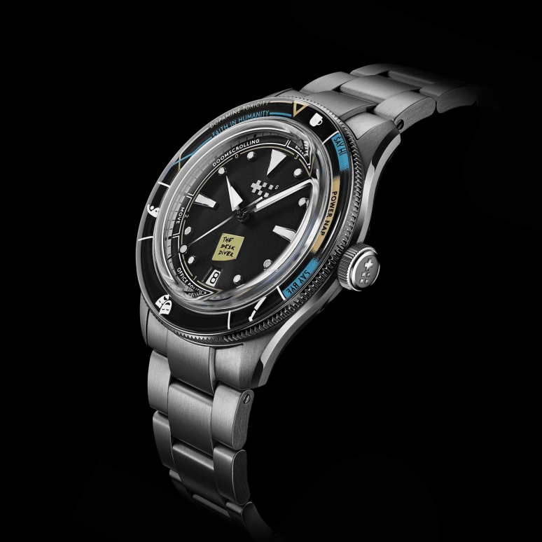 Christopher Ward,C65 41mm,41mm,Stainless Steel,Black,Automatic,Day,38hours,C65,C65-41ADA2-DDK-B0