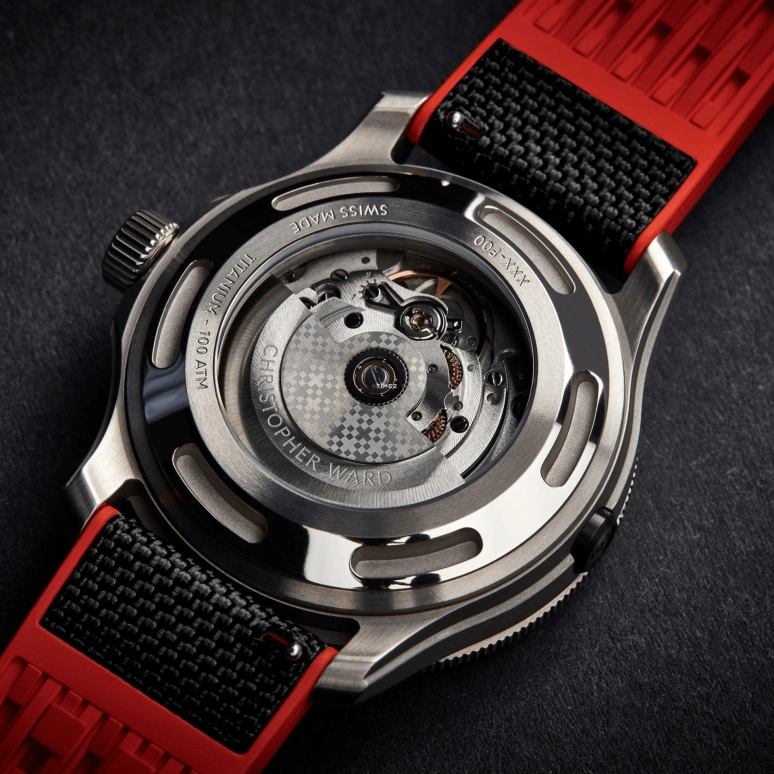 Christopher Ward,C60 42mm,42mm,Titanium,Black,Automatic,Date,Day,C60,C60-42ADD3-T0KK0-HR
