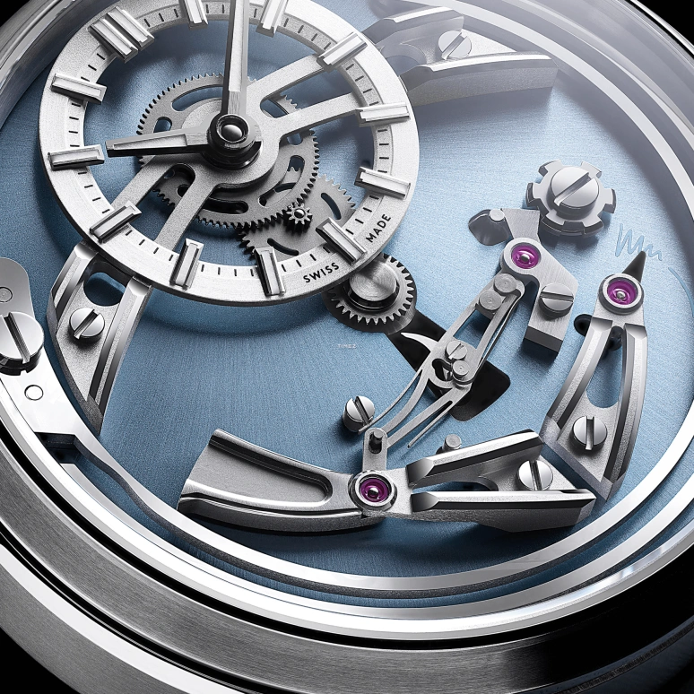 Christopher Ward,C1 41mm,41mm,Titanium,Ice Blue,Automatic,Hour Strike,Function Selector,C01,C01-41APT0-T00B1-MG