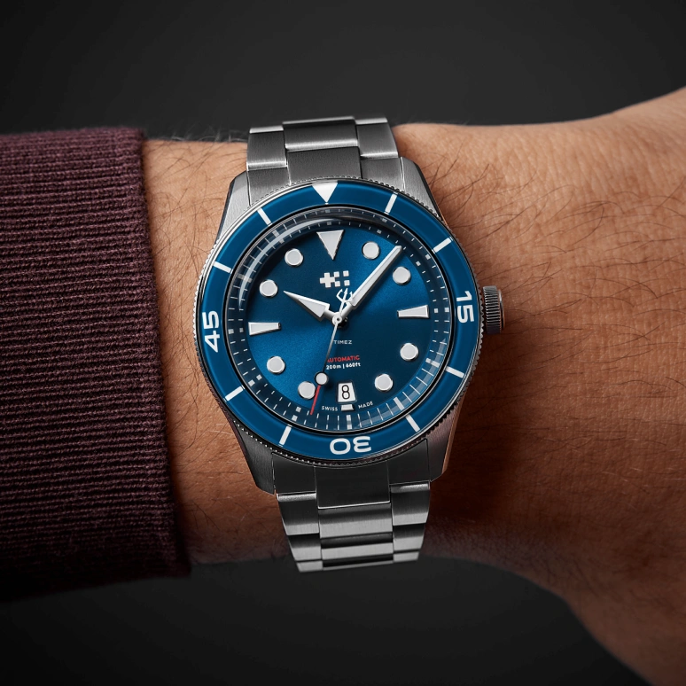 Christopher Ward,C65 41mm,41mm,Stainless Steel,Blue,Automatic,Day,38hours,C65,C65-41ADA2-S0BB0-B0