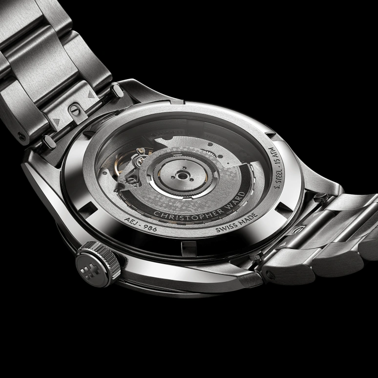Christopher Ward,C65 38mm,38mm,Stainless Steel,Sand,Automatic,Day,Dule Time,GMT,C65,C65-38AGM3-S00E0-WC