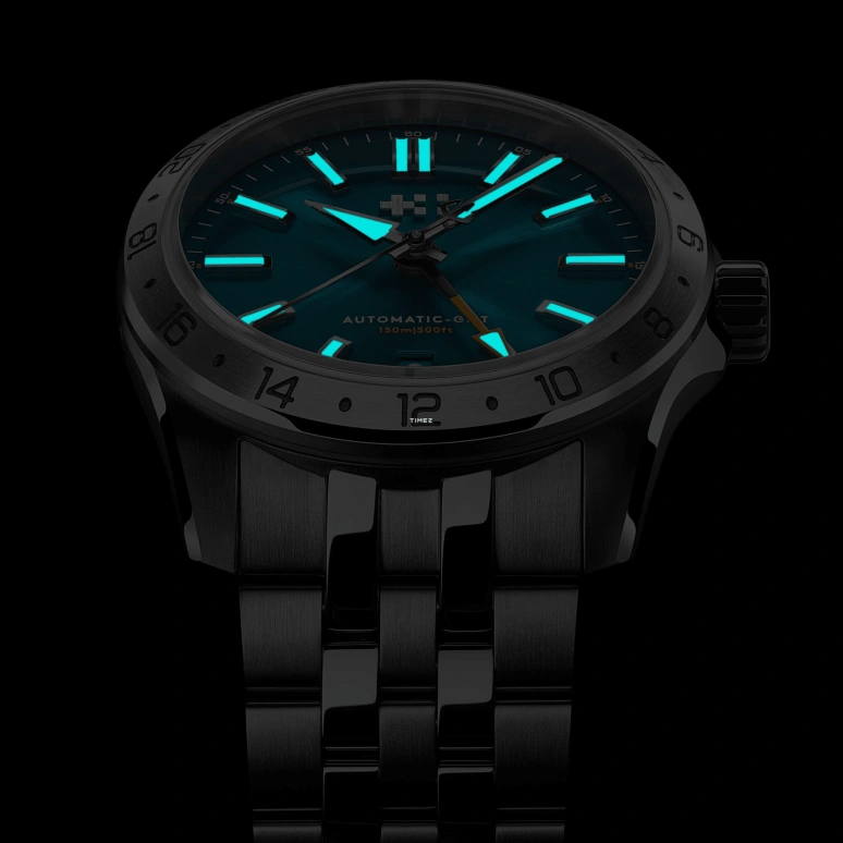 Christopher Ward,C63 36mm,36mm,Stainless Steel,Blue,Automatic,Day,Dule Time,C63,C63-36AGM3-S00B4-RO