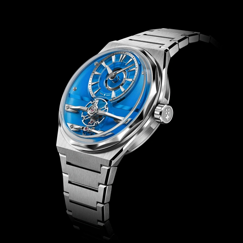 Christopher Ward,The C12 Loco 41mm,41mm,Stainless Steel,Blue,Handwound,Tourbillon,144hours,C12,C12-41H6D1-S00B0-B0