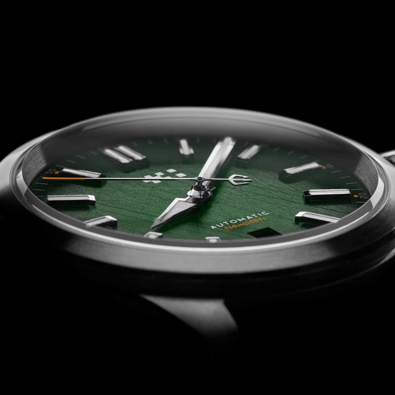 Christopher Ward,C63 39mm,39mm,Stainless Steel,Green,Automatic,Day,38hours,C63,C63-39ADA3-S00V1-VK