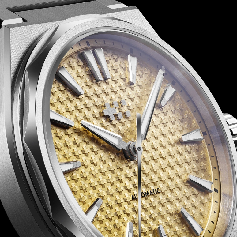 Christopher Ward,The Twelve 36mm,36mm,Stainless Steel,Yellow,Automatic,38hours,Sapphire,Crystal Glass,C12,C12-36A3H1-S00A0-B0