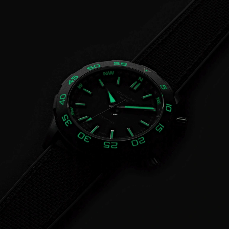 Christopher Ward,C60 42mm,42mm,Stainless Steel,Black,Automatic,38hours,Sapphire,Crystal Glass,C60,C60-42A3H1-SGKK0-HK