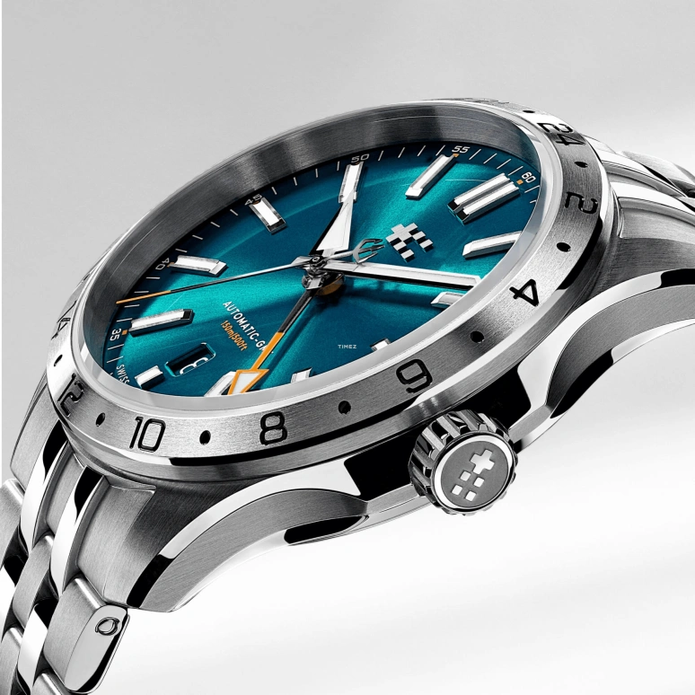 Christopher Ward,C63 39mm,39mm,Stainless Steel,Blue,Automatic,Day,Dule Time,C63,C63-39AGM3-S00B4-B0