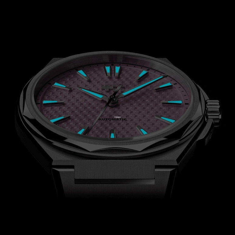 Christopher Ward,The Twelve 36mm,36mm,Stainless Steel,Purple,Automatic,38hours,Sapphire,Crystal Glass,C12,C12-36A3H1-S00P0-RK