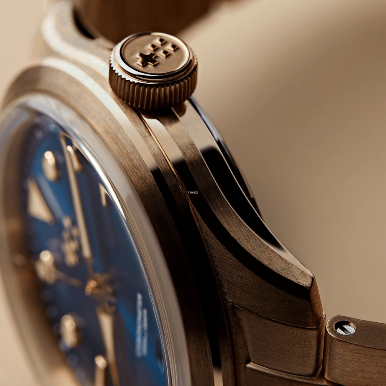 Christopher Ward,C65 38mm,38mm,Bronze,Blue,Automatic,Day,38hours,C65,C65-38ADC3-BP0B0-B0