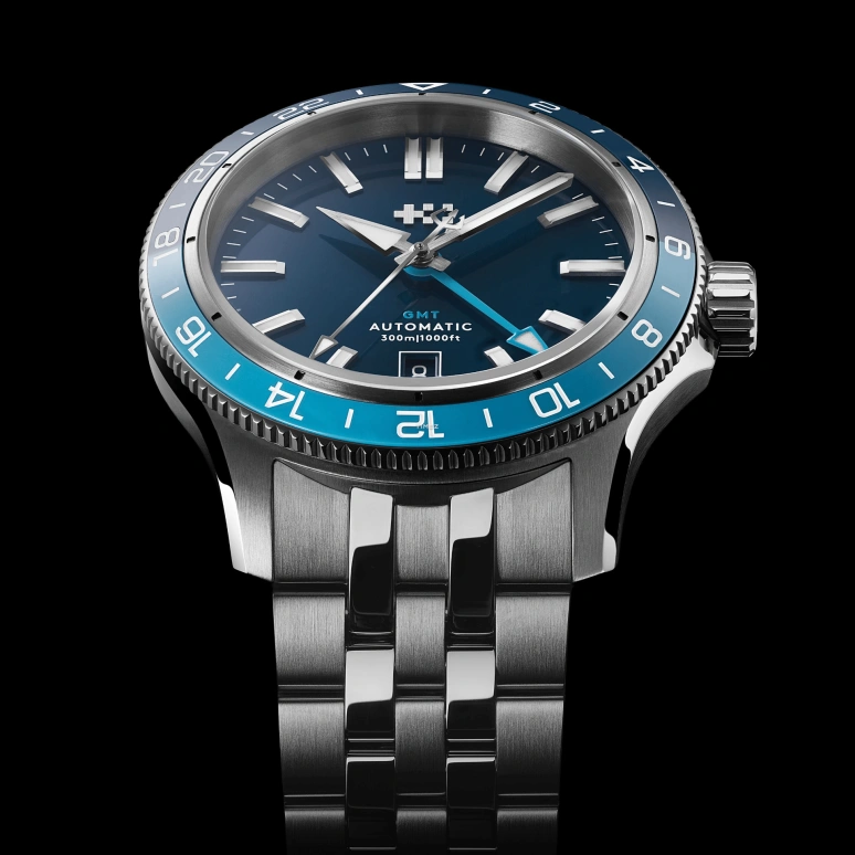 Christopher Ward,C60 40mm,40mm,Stainless Steel,Blue,Automatic,Day,Dule Time,GMT,C60,C60-40AGM31S0BB0-B0