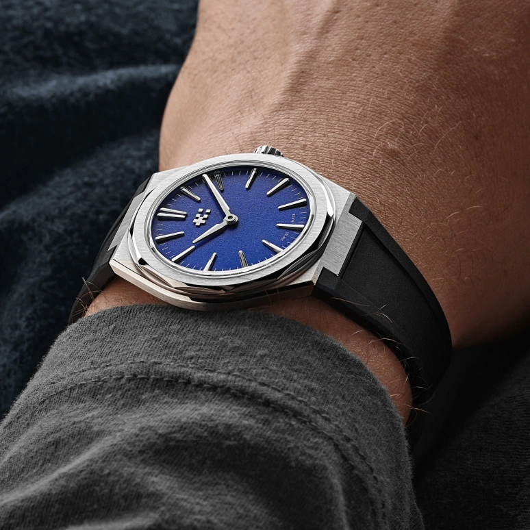 Christopher Ward,The Twelve 38mm,38mm,Stainless Steel,Blue,Handwound,45hours,Sapphire,Crystal Glass,C12,C12-38H2H1-S00B0-RK