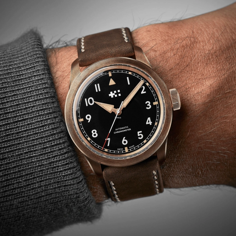 Christopher Ward,C65 38mm,38mm,Bronze,Black,Automatic,38hours,Sapphire,Crystal Glass,C65,C65-38A3H3-BP0K0-VT