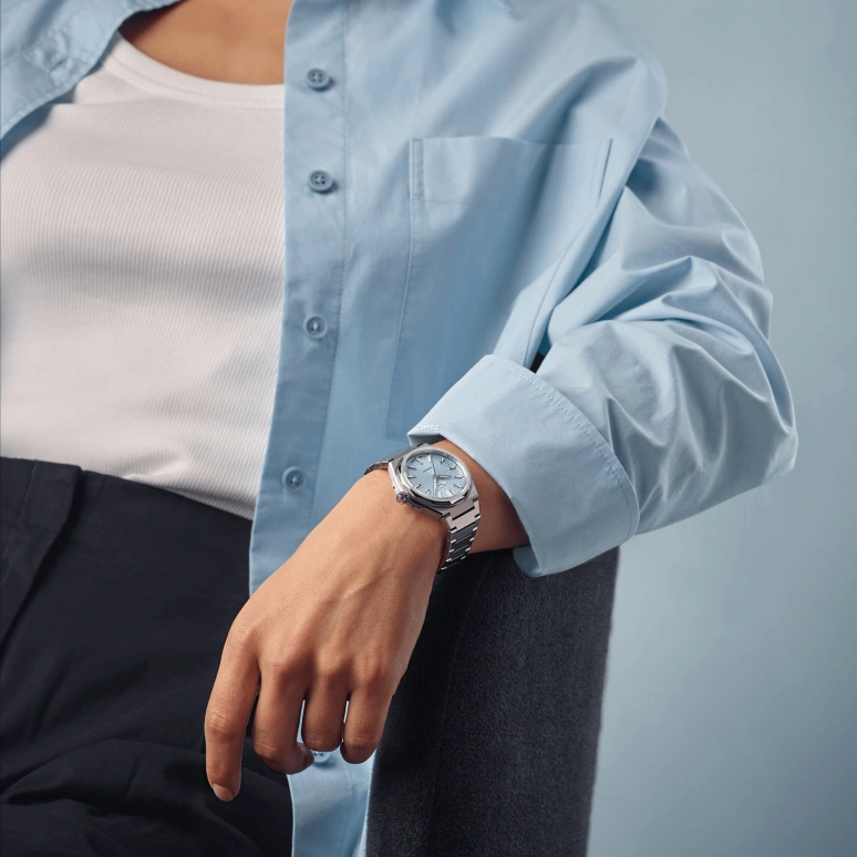 Christopher Ward,The Twelve 36mm,36mm,Stainless Steel,Ice Blue,Automatic,38hours,Sapphire,Crystal Glass,C12,C12-36A3H1-S00B1-RLB
