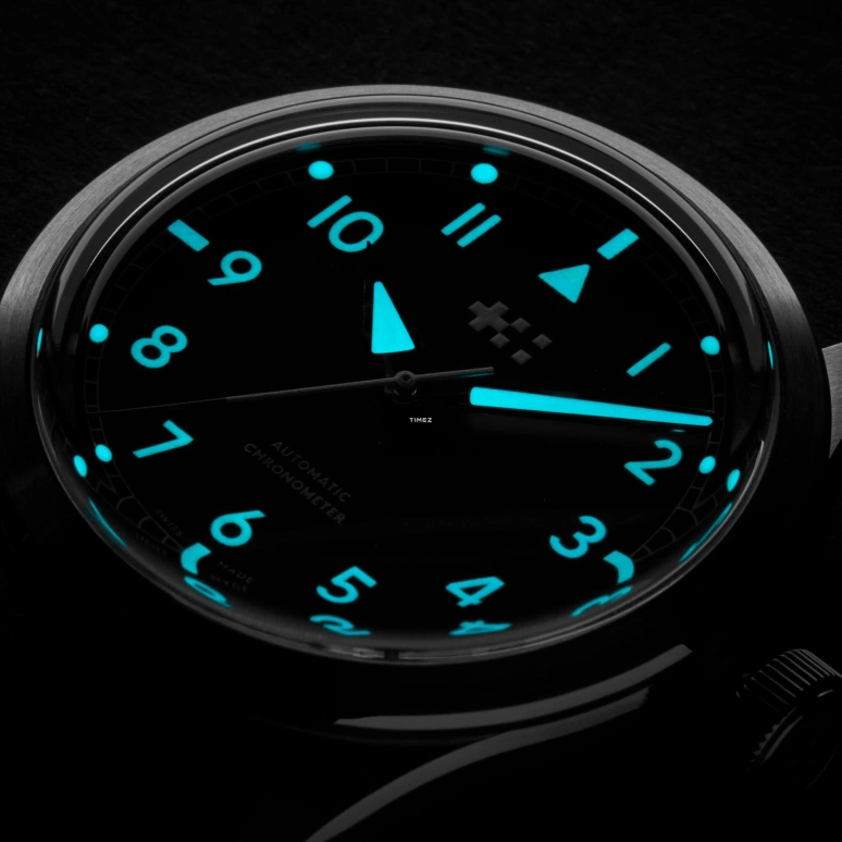 Christopher Ward,C65 38mm,38mm,Stainless Steel,Black,Automatic,38hours,Sapphire,Crystal Glass,C65,C65-38A3H3-S00K0-WC