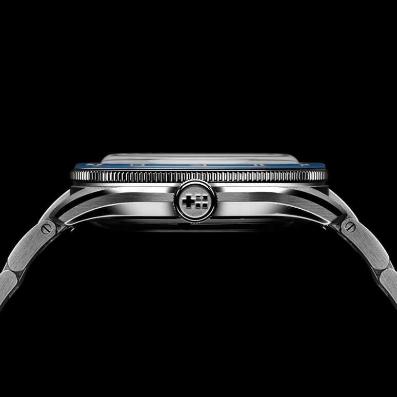 Christopher Ward,C65 41mm,41mm,Stainless Steel,Cream,Automatic,Day,Dule Time,C65,C65-41AGM2-S0BE1-B0