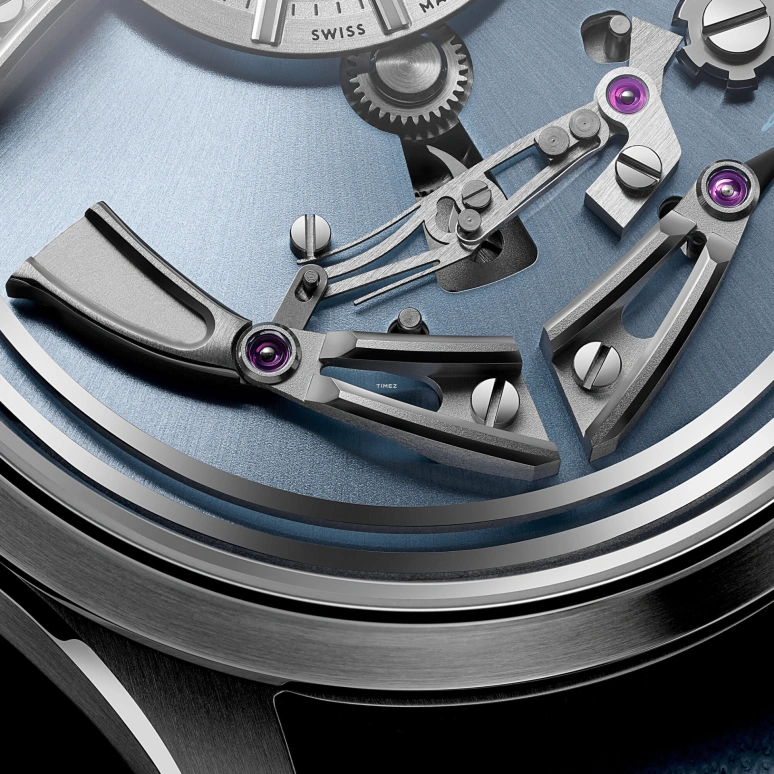 Christopher Ward,C1 41mm,41mm,Titanium,Blue,Automatic,Hour Strike,Function Selector,C01,C01-41APT0-T00B1-B1